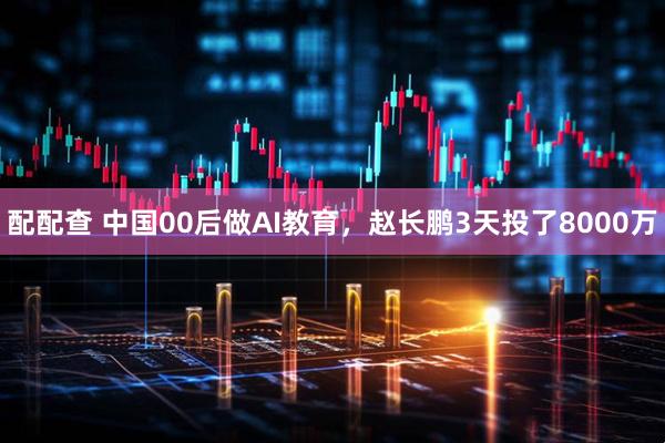 配配查 中国00后做AI教育，赵长鹏3天投了8000万